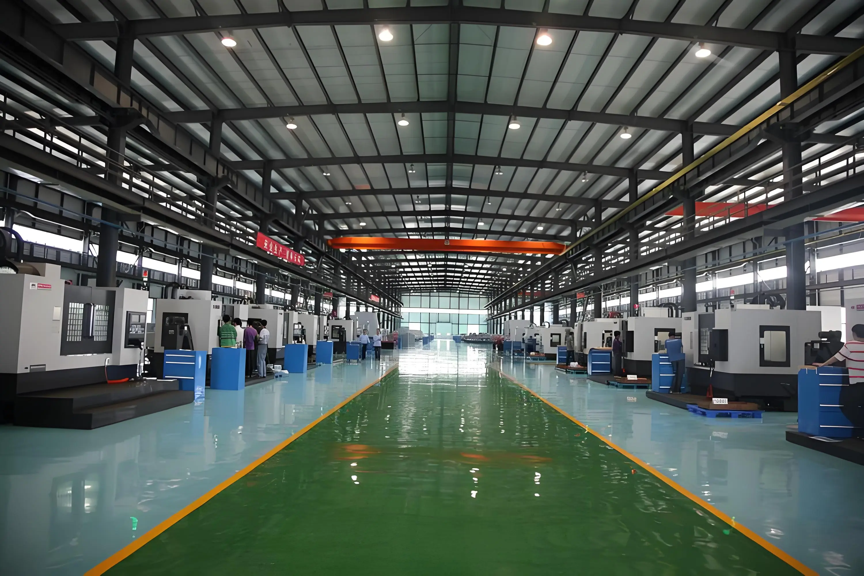 Warehouse staff securely loading packaged meteorological and traffic sensors for global shipping, demonstrating our reliable B2B supply chain and fast delivery.