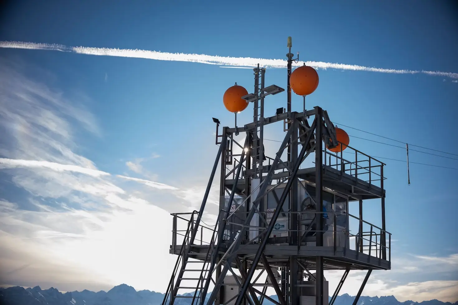 Professional WMO-standard all-in-one weather station deployed for national meteorological observation and environmental monitoring.